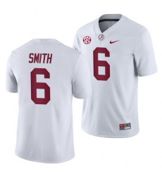 NCAA Football Alabama Crimson Tide Devonta Smith White 2019 Away Game Jersey NCAA Football Alabama Crimson Tide Devonta Smith White 2019 Away Game Jersey