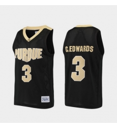 Men Purdue Boilermaker Carsen Edwards Alumni Black Basketball Jersey Men Purdue Boilermaker Carsen Edwards Alumni Black Basketball Jersey