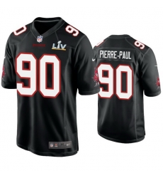 Jason Pierre Paul Buccaneers Black Super Bowl Lv Game Fashion Jersey Jason Pierre Paul Buccaneers Black Super Bowl Lv Game Fashion Jersey