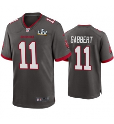 Men Blaine Gabbert Buccaneers Pewter Super Bowl Lv Game Jersey Men Blaine Gabbert Buccaneers Pewter Super Bowl Lv Game Jersey