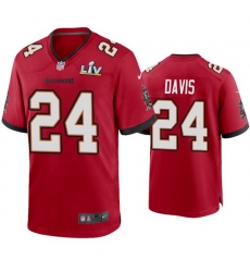 Men Carlton Davis Buccaneers Red Super Bowl Lv Game Jersey Men Carlton Davis Buccaneers Red Super Bowl Lv Game Jersey