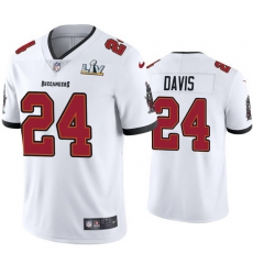 Men Carlton Davis Buccaneers White Super Bowl Lv Vapor Limited Jersey Men Carlton Davis Buccaneers White Super Bowl Lv Vapor Limited Jersey
