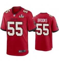Men Derrick Brooks Buccaneers Red Super Bowl Lv Game Jersey Men Derrick Brooks Buccaneers Red Super Bowl Lv Game Jersey