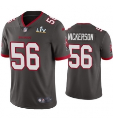 Men Hardy Nickerson Buccaneers Pewter Super Bowl Lv Vapor Limited Jersey