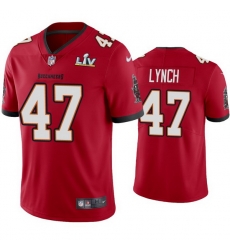 Men John Lynch Buccaneers Red Super Bowl Lv Vapor Limited Jersey Men John Lynch Buccaneers Red Super Bowl Lv Vapor Limited Jersey