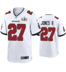 Men Ronald Jones Ii Buccaneers White Super Bowl Lv Game Jersey Men Ronald Jones Ii Buccaneers White Super Bowl Lv Game Jersey