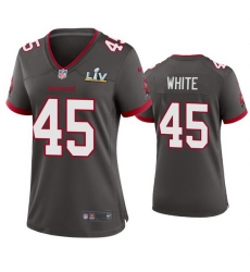 Women Devin White Buccaneers Pewter Super Bowl Lv Game Jersey Women Devin White Buccaneers Pewter Super Bowl Lv Game Jersey