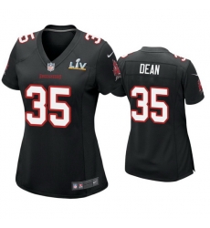 Women Jamel Dean Buccaneers Black Super Bowl Lv Game Fashion Jersey Women Jamel Dean Buccaneers Black Super Bowl Lv Game Fashion Jersey