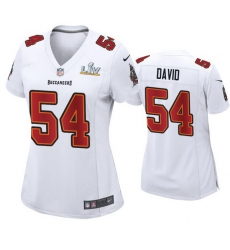 Women Lavonte David Buccaneers White Super Bowl Lv Game Fashion Jersey Women Lavonte David Buccaneers White Super Bowl Lv Game Fashion Jersey