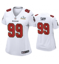 Women Warren Sapp Buccaneers White Super Bowl Lv Game Fashion Jersey Women Warren Sapp Buccaneers White Super Bowl Lv Game Fashion Jersey