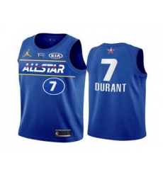 Men 2021 All Star 7 Kevin Durant Blue Eastern Conference Stitched NBA Jersey Men 2021 All Star 7 Kevin Durant Blue Eastern Conference Stitched NBA Jersey