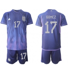 Men FIFA 2022 Argentina Soccer Jersey 008 Men FIFA 2022 Argentina Soccer Jersey 008