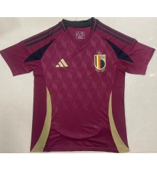Belgium 2024 Soccer Jersey Red Belgium 2024 Soccer Jersey Red