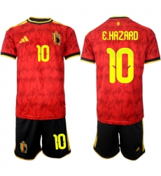 Belgium 2026 FIFA World Cup Soccer Jersey Red #10 E.HAZARD Belgium 2026 FIFA World Cup Soccer Jersey Red #10 E.HAZARD