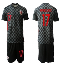Mens Croatia Short Soccer Jerseys 010 Mens Croatia Short Soccer Jerseys 010