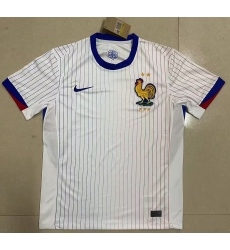 France Away White 2024 Soccer Jersey France Away White 2024 Soccer Jersey