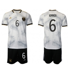 GERMANY 2022 World Cup Soccer Jersey #6 KIMMICH GERMANY 2022 World Cup Soccer Jersey #6 KIMMICH