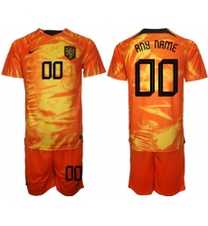 Men FIFA 2022 Netherlands Soccer Customized Jersey 065 Men FIFA 2022 Netherlands Soccer Customized Jersey 065