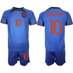 Men FIFA 2022 Netherlands Soccer Jersey 052