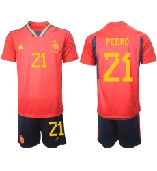 Men FIFA 2022 Spain Soccer Jersey 003 Men FIFA 2022 Spain Soccer Jersey 003