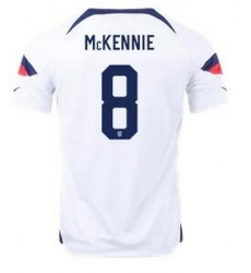 Men US 2022 FIFA Soccer Jersey White 004 Men US 2022 FIFA Soccer Jersey White 004
