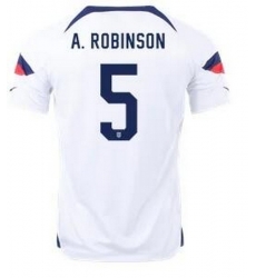 Men US 2022 FIFA Soccer Jersey White 021 Men US 2022 FIFA Soccer Jersey White 021