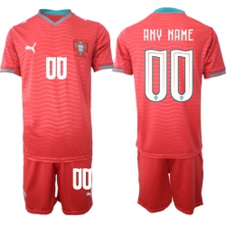 Portugal 2026 FIFA World Cup Soccer Jersey Red CUSTOM