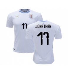 Uruguay #17 Jonathan Away Soccer Country Jersey Uruguay #17 Jonathan Away Soccer Country Jersey