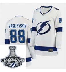 Women Adidas Tampa Bay Lightning 88 Andrei Vasilevskiy Premier White Home NHL Stitched 2021 Stanley Cup Champions Patch Jersey Women Adidas Tampa Bay Lightning 88 Andrei Vasilevskiy Premier White Home NHL Stitched 2021 Stanley Cup Champions Patch Jersey