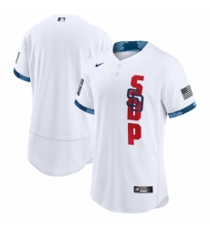 Men's San Diego Padres Blank Nike White 2021 MLB All-Star Game Authentic Jersey Men's San Diego Padres Blank Nike White 2021 MLB All-Star Game Authentic Jersey