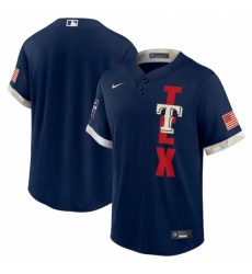 Men's Texas Rangers Blank Nike Navy 2021 MLB All-Star Game Replica Jersey Men's Texas Rangers Blank Nike Navy 2021 MLB All-Star Game Replica Jersey