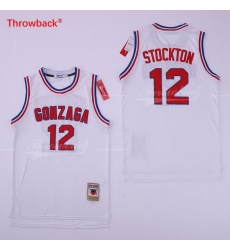 John Stockton Jersey 12 GONZAGA BULLDOGS College ncaa John Stockton Jersey 12 GONZAGA BULLDOGS College ncaa
