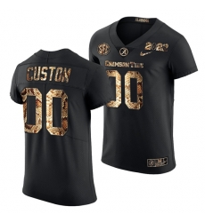 Alabama Crimson Tide Custom 2022 College Football Playoff Jersey #00 Black Python Skin Uniform Alabama Crimson Tide Custom 2022 College Football Playoff Jersey #00 Black Python Skin Uniform