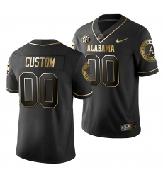 Alabama Crimson Tide Custom Black Golden Edition Men'S Jersey Alabama Crimson Tide Custom Black Golden Edition Men'S Jersey
