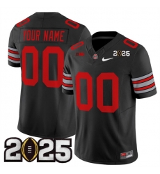 Men Ohio State Buckeyes Active Player Custom Black 2025 CFP Final Patch F U S E Vapor Limited Stitched Football Jersey Men Ohio State Buckeyes Active Player Custom Black 2025 CFP Final Patch F U S E Vapor Limited Stitched Football Jersey