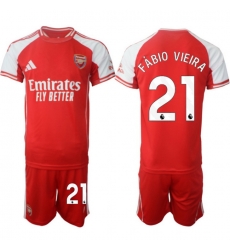 Men Arsenal 2026 Soccer Jerseys Red #21 FABIO VIEIRA Men Arsenal 2026 Soccer Jerseys Red #21 FABIO VIEIRA