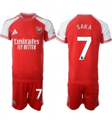 Men Arsenal 2026 Soccer Jerseys Red #7 SAKA Men Arsenal 2026 Soccer Jerseys Red #7 SAKA