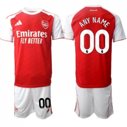 Men Arsenal 2026 Soccer Jerseys Red White CUSTOM