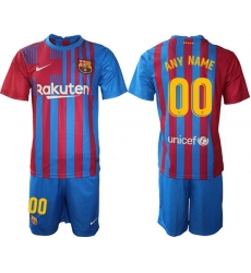 Men Barcelona Soccer Jersey 089 Customized Men Barcelona Soccer Jersey 089 Customized