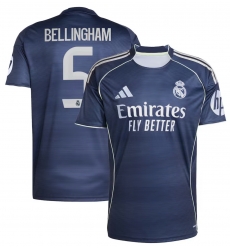 Jude Bellingham Real Madrid #5 Soccer Jersey Blue