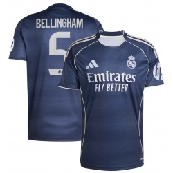 Jude Bellingham Real Madrid #5 Soccer Jersey Blue