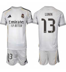Men Real Madrid 2026 Soccer Jerseys White #17 LUCAS V. (2)