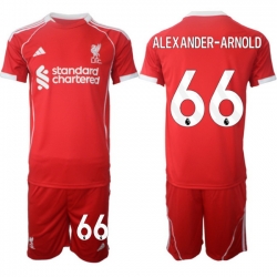 Men Liverpool 2026 Soccer Jerseys Red #66 ALEXANDER-ARNOLD
