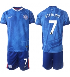 Men Chelsea 2026 Soccer Jerseys Blue #7 STERLING Men Chelsea 2026 Soccer Jerseys Blue #7 STERLING