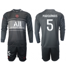 Men Paris Saint Germain Long Sleeve Soccer Jerseys 514 Men Paris Saint Germain Long Sleeve Soccer Jerseys 514
