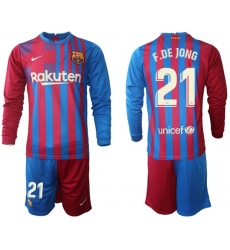 Men Barcelona Long Sleeve Soccer Jerseys 564 Men Barcelona Long Sleeve Soccer Jerseys 564