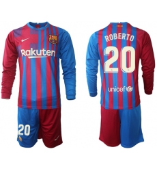 Men Barcelona Long Sleeve Soccer Jerseys 565 Men Barcelona Long Sleeve Soccer Jerseys 565