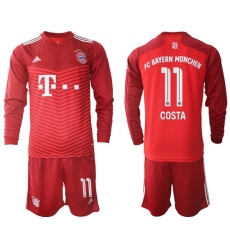 Men Bayern Long Sleeve Soccer Jerseys 545 Men Bayern Long Sleeve Soccer Jerseys 545