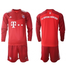 Men Bayern Long Sleeve Soccer Jerseys 560 Men Bayern Long Sleeve Soccer Jerseys 560