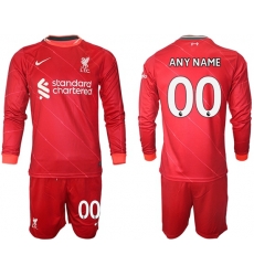 Men Liverpool Long Sleeve Soccer Jerseys 533 Customized Men Liverpool Long Sleeve Soccer Jerseys 533 Customized